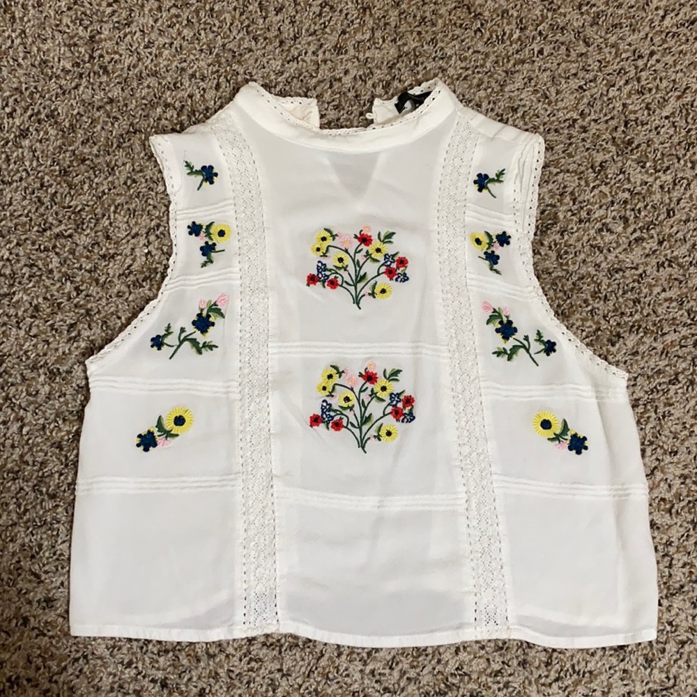 Crop tank top